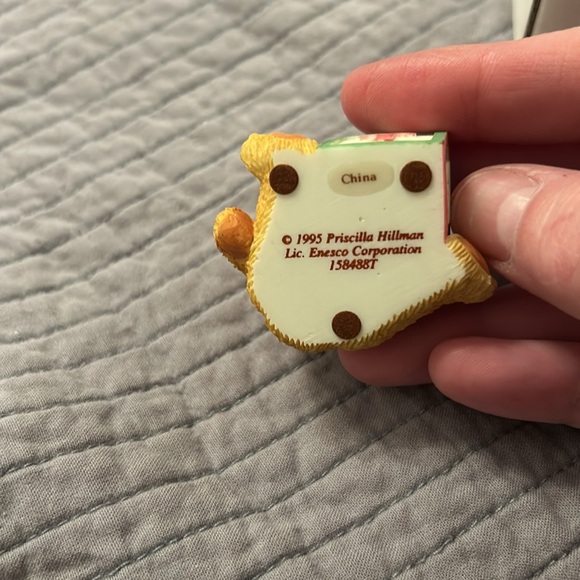 Cherished Teddies Bear with ABC “T” Block
#158488T - Picture 2 of 5